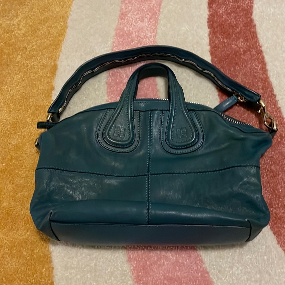 Givenchy Nightingale in teal turquoise blue